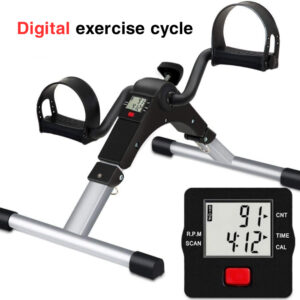Digital Mini Exercise Cycle & Under-Desk Pedal Exerciser