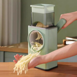 Multi-Function Manual Rotary Vegetable Grater & Slicer
