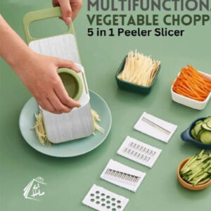 5-in-1 Multi-Purpose Mandoline Slicer & Vegetable Grater