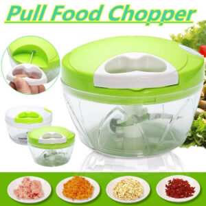 325 ML Manual Chopper, Multifunctional Food Processor, Manual Vegetable Grinder, Manual Vegetable Chopper