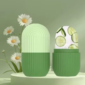 Silicone Facial Ice Roller & Skincare Massager Mold
