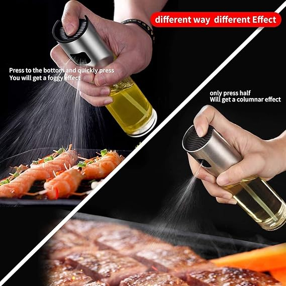 Premium Stainless Steel Olive Oil Sprayer & Mister Bottle - Image 2