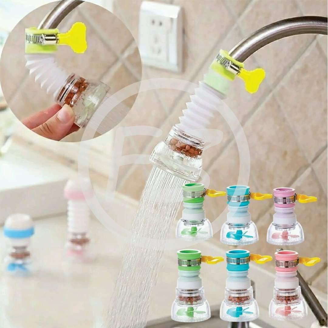 Flexible 360° Kitchen Faucet Extender & Splash-Proof Water Filter - Image 3