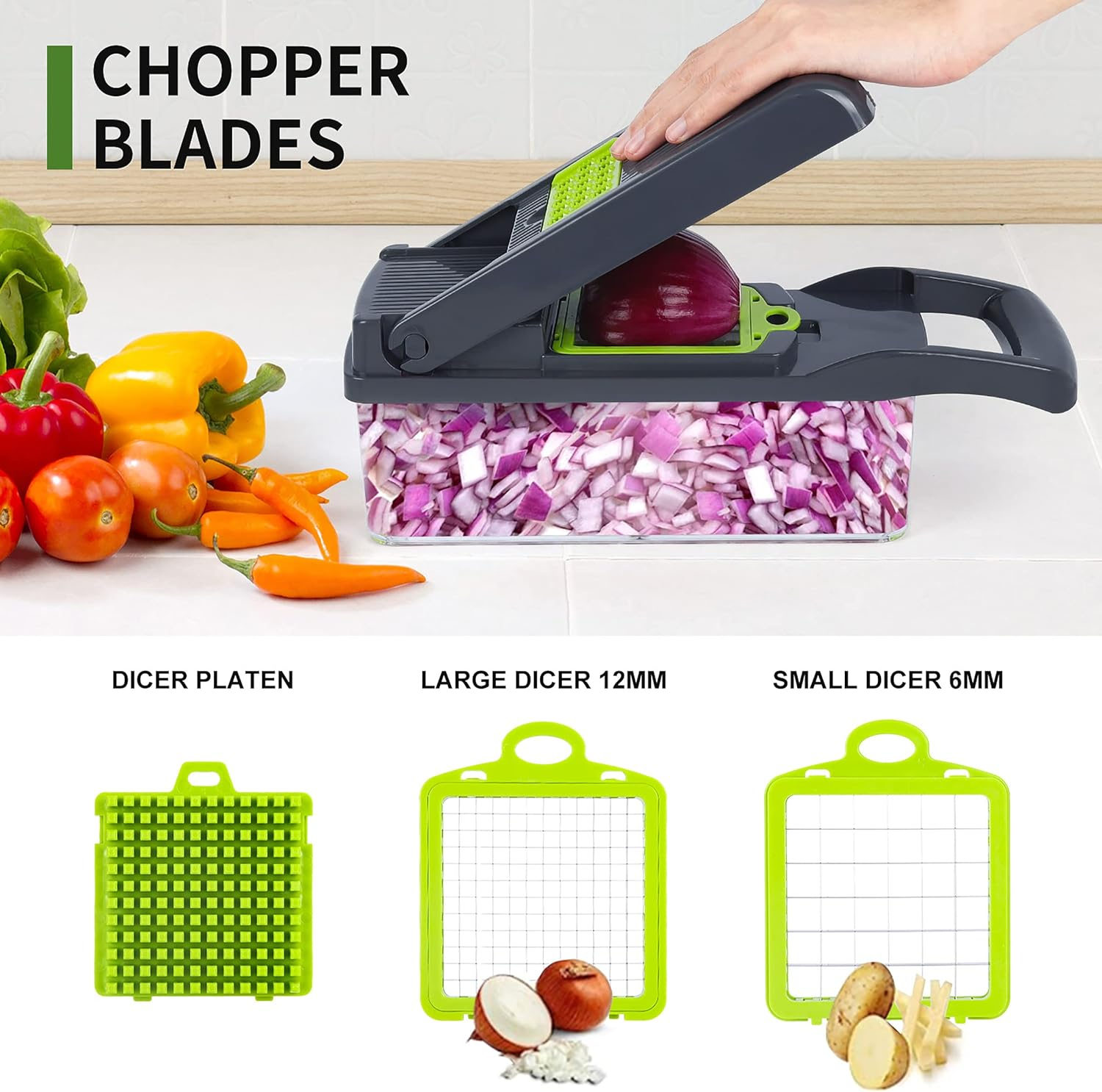16 in 1 Multifunctional Vegetable Chopper - Image 2
