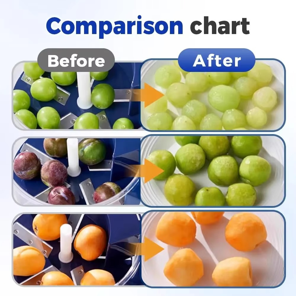 Manual Garlic Peeler & Mini Fruit Washer Spinner - Image 4