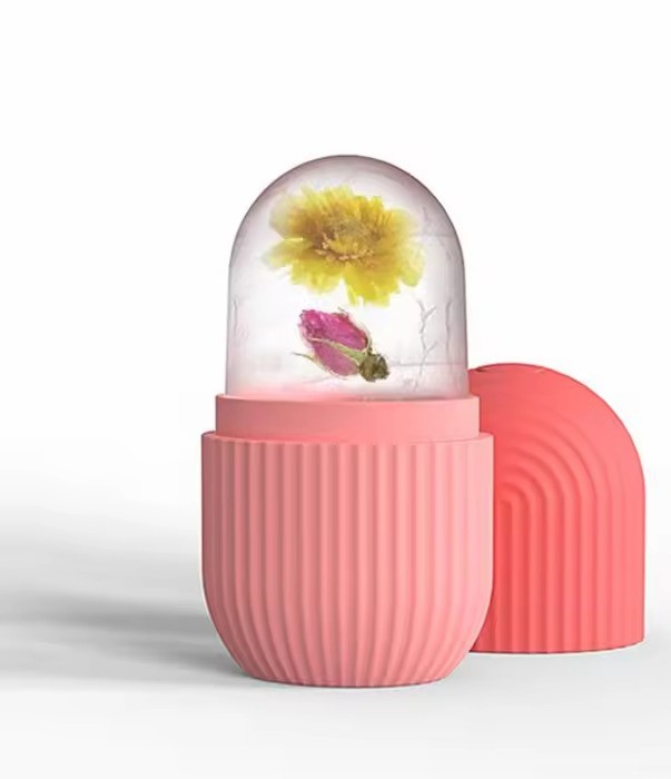 Silicone Facial Ice Roller & Skincare Massager Mold - Image 3