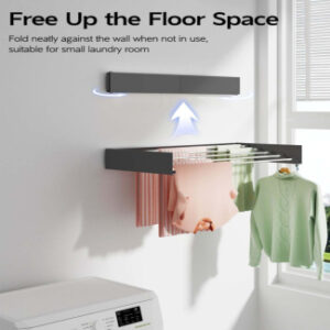 Premium Wall-Mounted Foldable Drying Rack